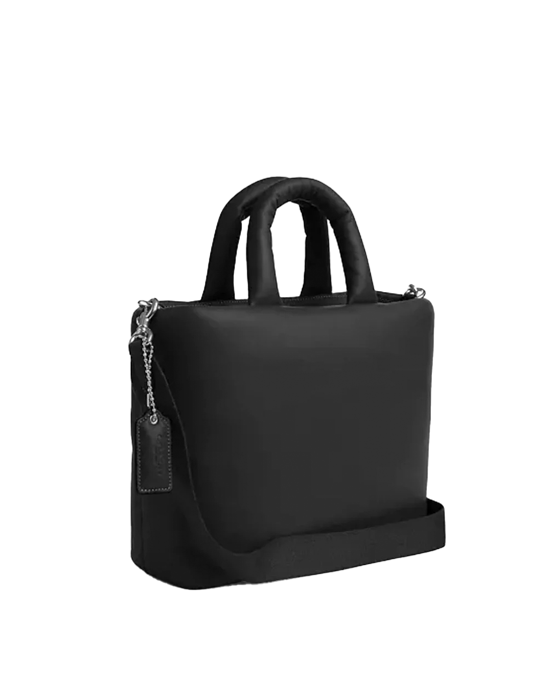 Coach Pillow Tote In Black