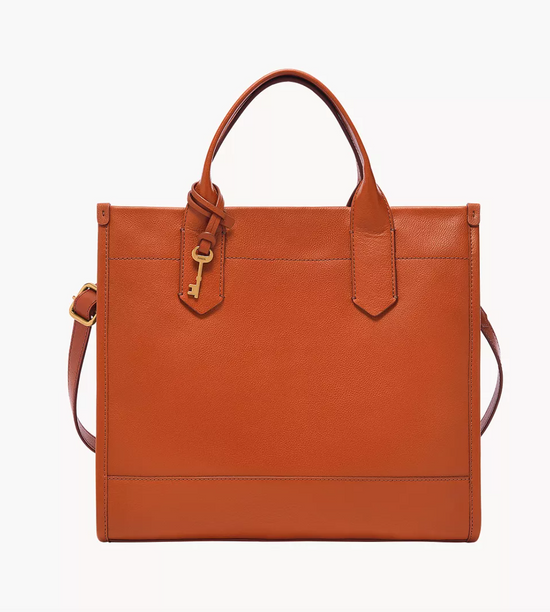 Fossil Kyler Large Tote In Red Clay (Pre-Order)