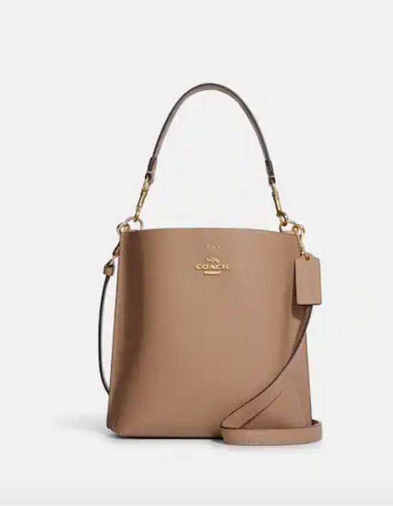 Coach Mollie Bucket Bag 22 In Taupe (Pre-Order)