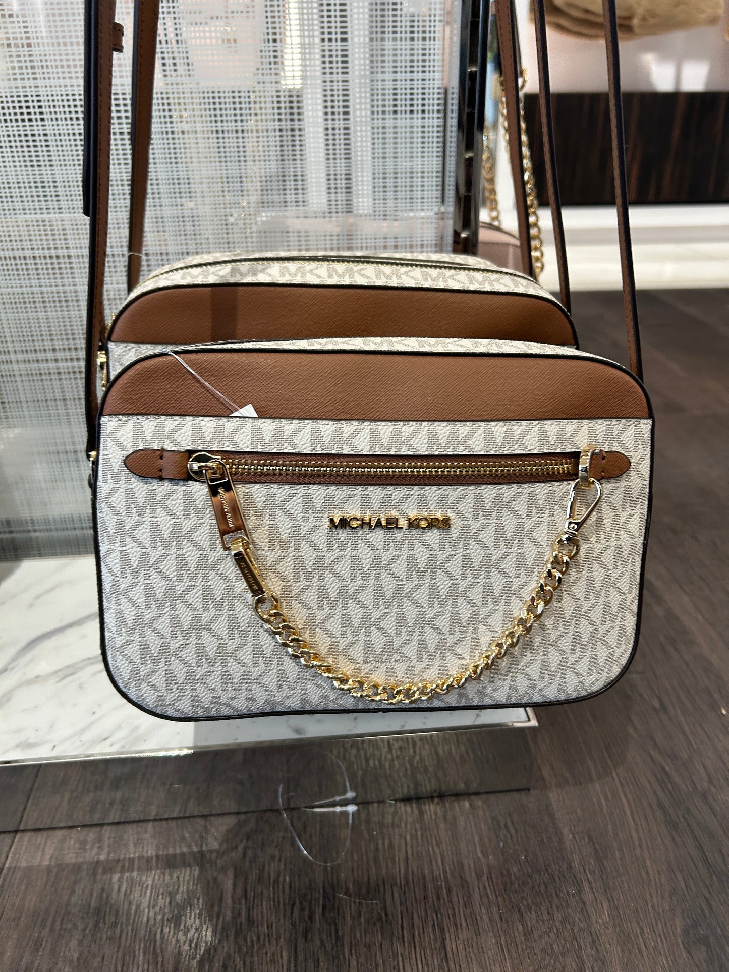 RM290 SAS Best Seller (PRE-ORDER) Michael Kors Large EW Zip Chain Crossbody