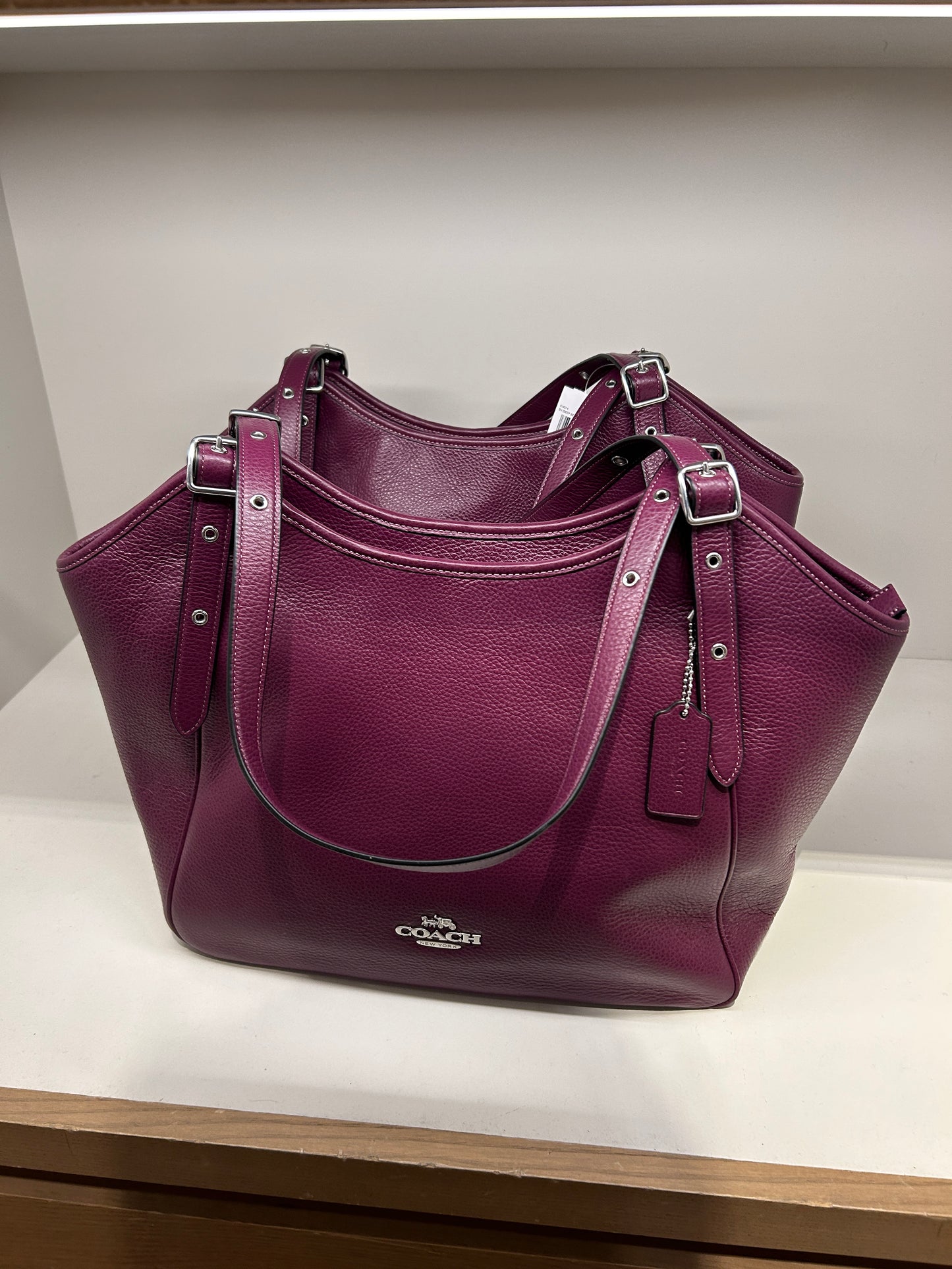 Coach Meadow Shoulder Bag In Deep Berry (Pre-Order) – SELLECTION