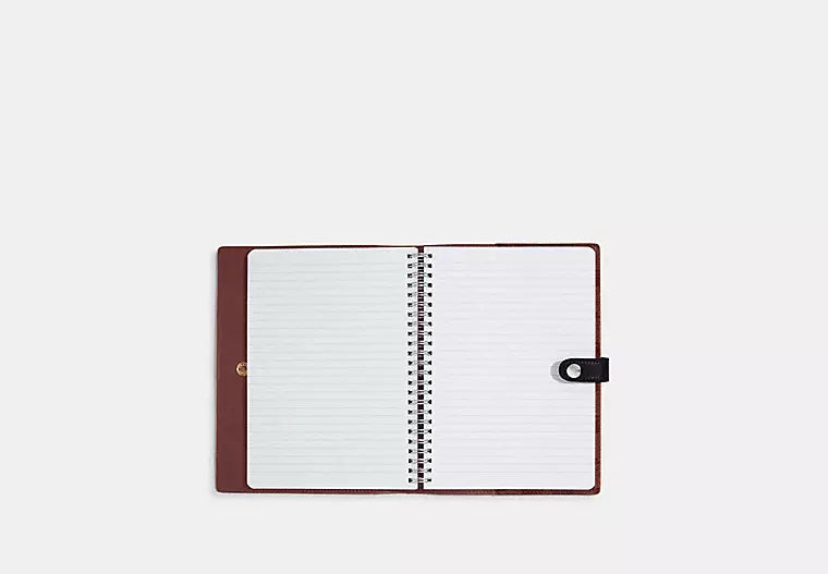 Load image into Gallery viewer, Coach Notebook In Signature Oxblood Multi (Pre-Order)
