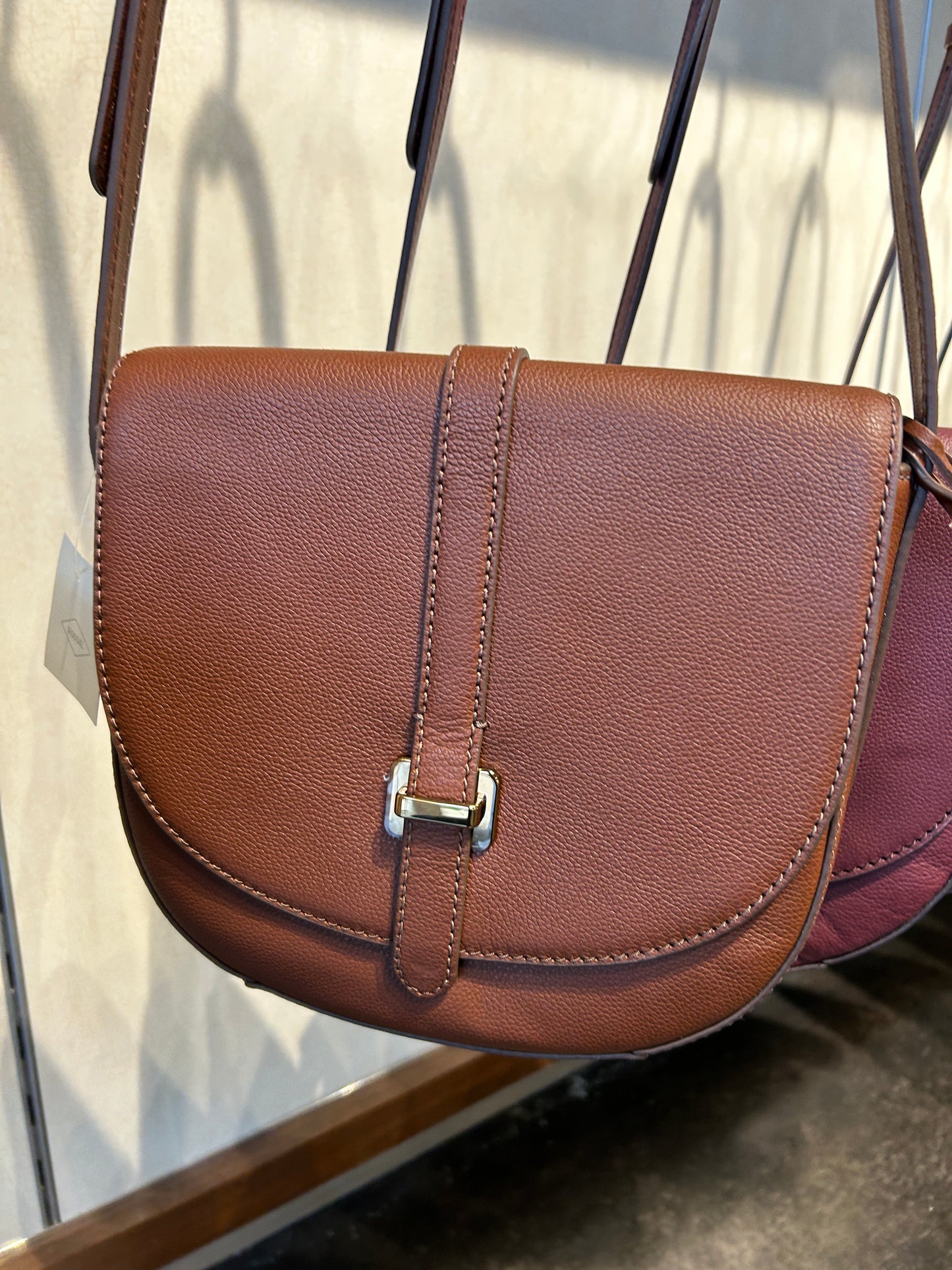 Fossil Emery Crossbody In Medium Brown (Pre-Order)