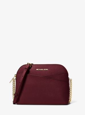 Michael Kors Dome Crossbody In Oxblood (Pre-Order)