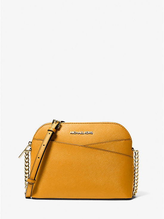 Michael Kors Dome Crossbody In Golden Rod