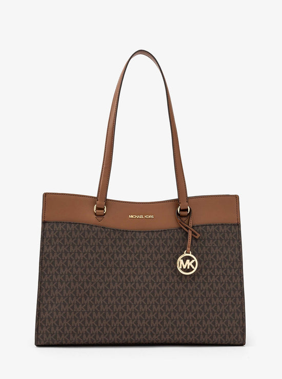 Michael Kors Jet Set Travel Large Pocket Tote Multifunction In Brown (Pre-Order)