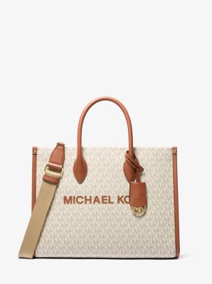 Michael Kors Mirella Medium In Monogram Vanilla (Pre-Order)