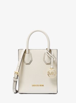 Michael Kors Crossbody Extra Small Mercer In Light Cream (SAMPLE)