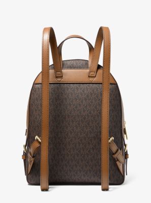 Michael Kors Jaycee Backpack Medium In Monogram Brown (Pre-Order)