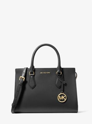 Michael Kors Sheila Medium Satchel In Black (Pre-Order)