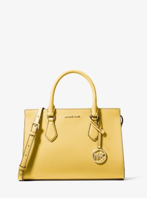 Michael Kors Sheila Medium Satchel In Daisy Yellow (Pre-Order)