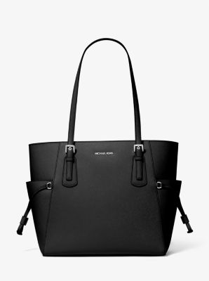 Michael Kors Voyager Large Saffiano Leather Tote Bag In Black (Pre-Order)