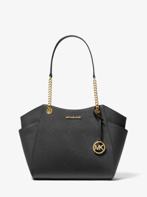 Michael Kors Jet Set Large Chain Shoulder Tote Bag In Black (Pre-Order)