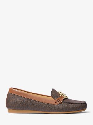 Michael Kors Fulton Signature Logo Moccasin In Brown (Pre-Order)