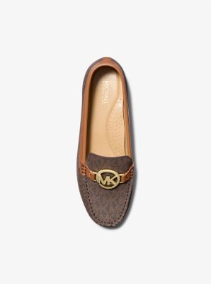 Michael Kors Fulton Signature Logo Moccasin In Brown (Pre-Order)