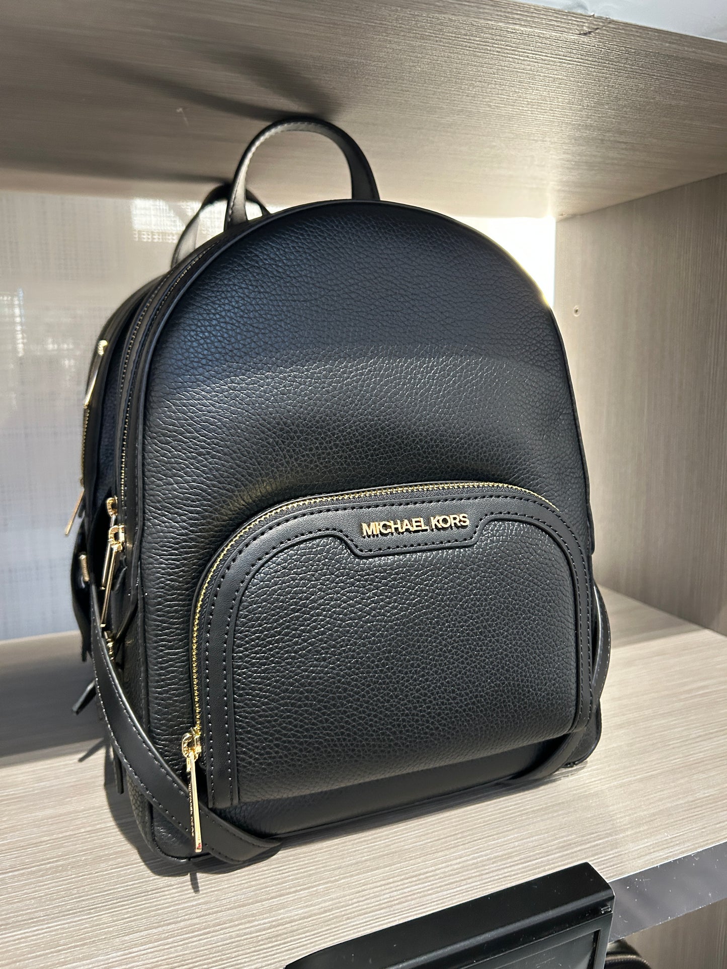 Michael Kors Jaycee Backpack Medium In Black (Pre-Order)