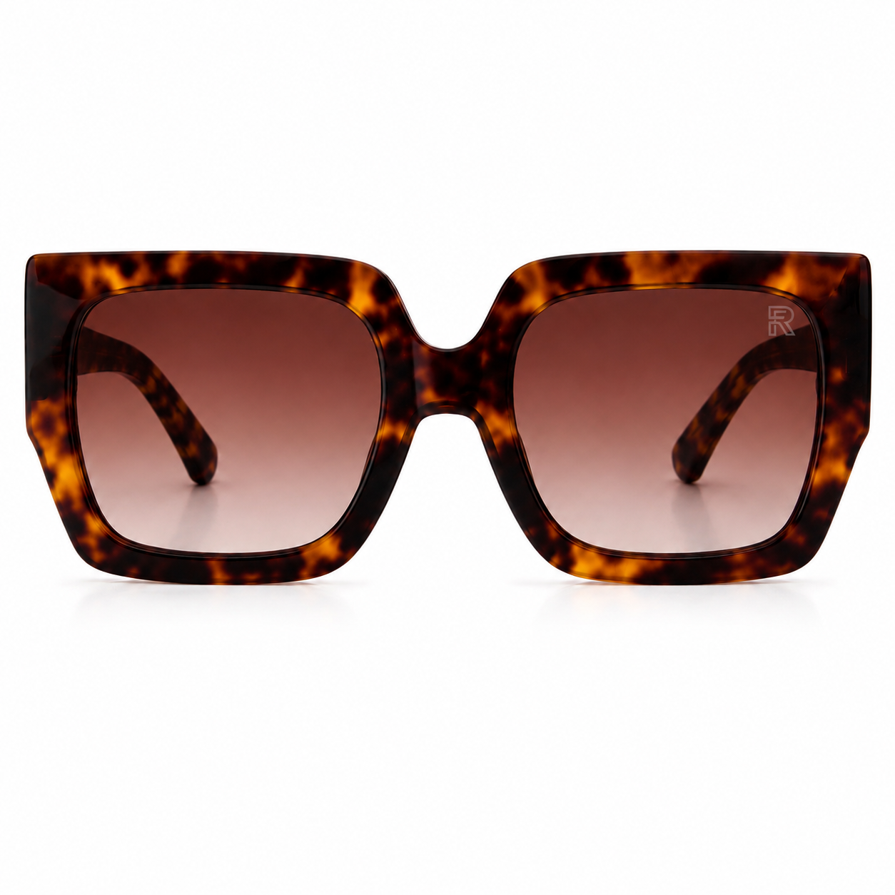 Raffida Natasha Eyewear In Tortoise Brown