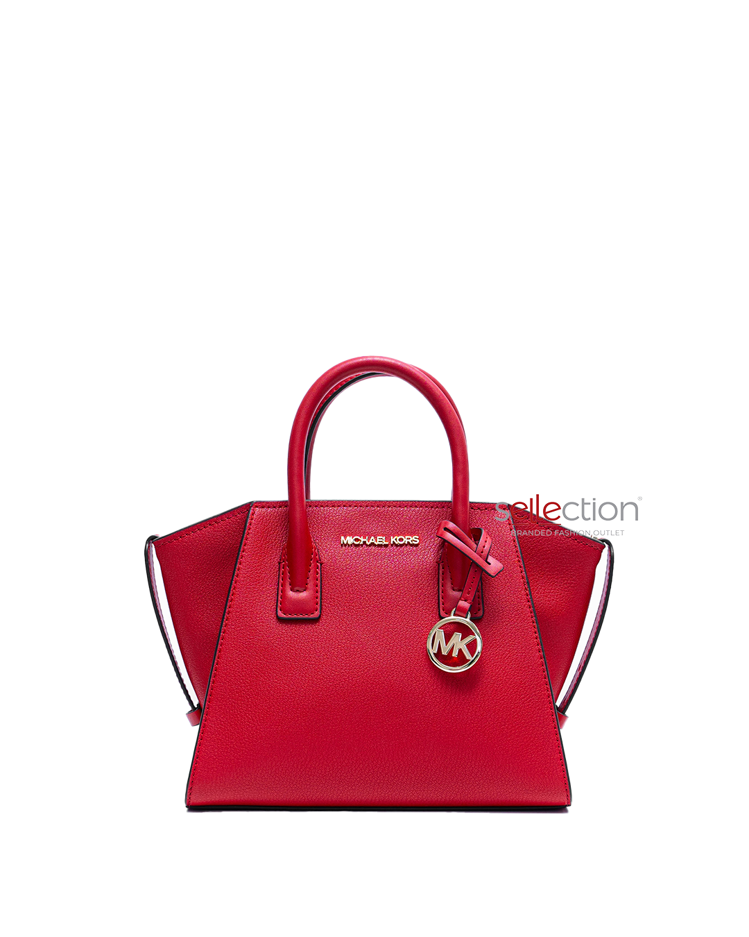 Michael kors 2025 red satchel
