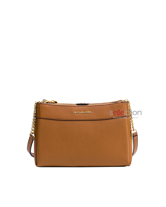 Load image into Gallery viewer, Michael Kors Lori Crossbody In Luggage

