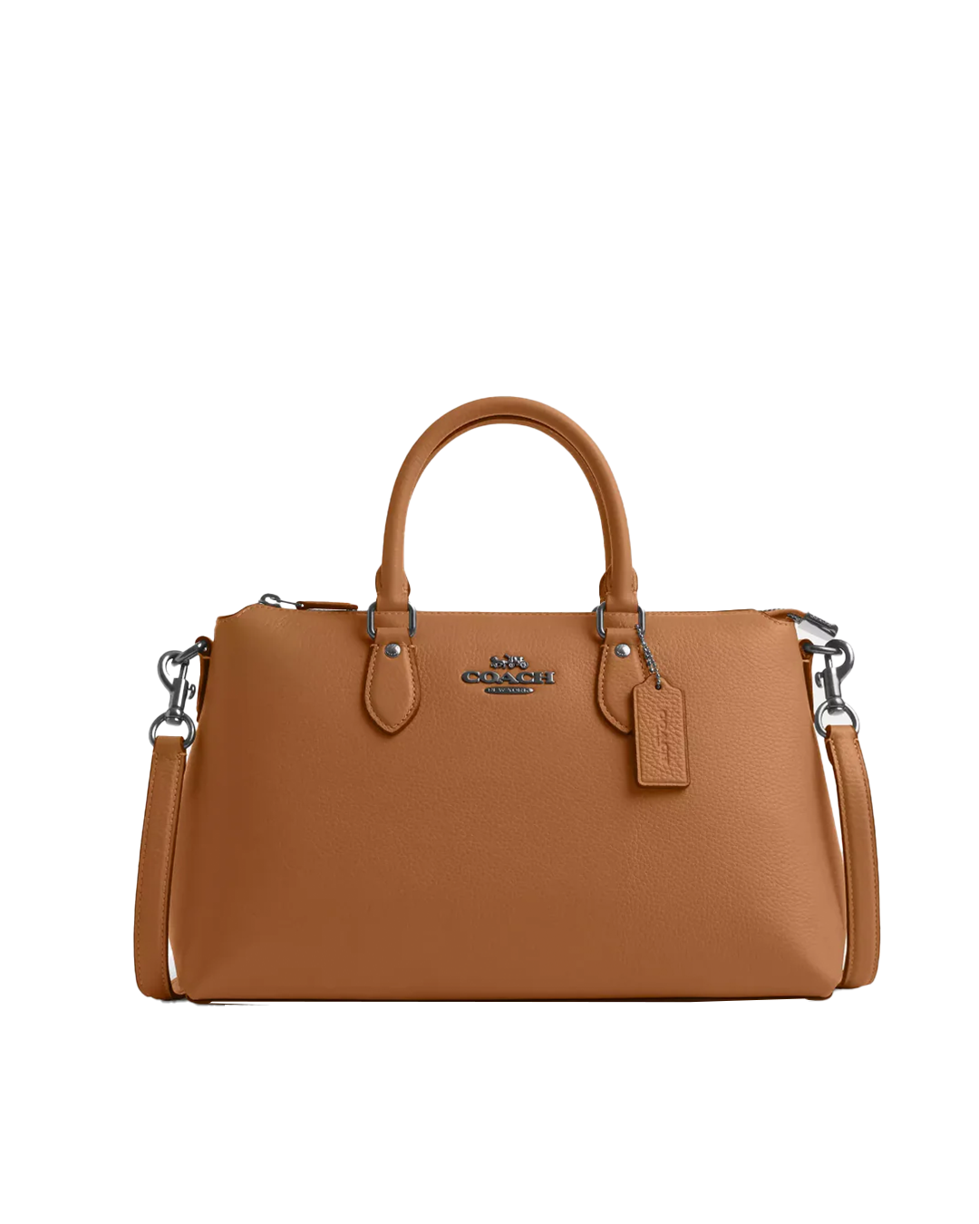 Coach Georgia Satchel In Light Saddle (Pre-Order)