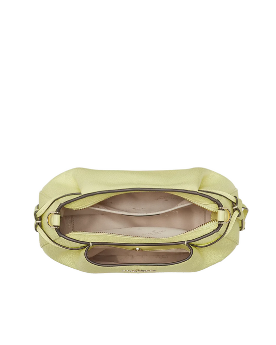 Kate Spade Dumpling Crossbody In Yellow Tennis Ball