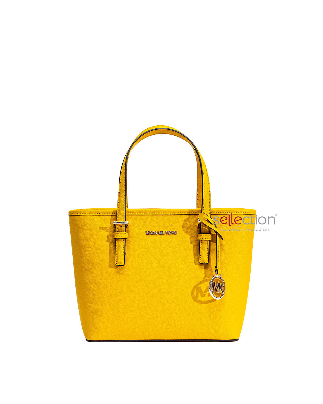 Load image into Gallery viewer, Michael Kors Jet Set Xs Carryall Tote In Yellow
