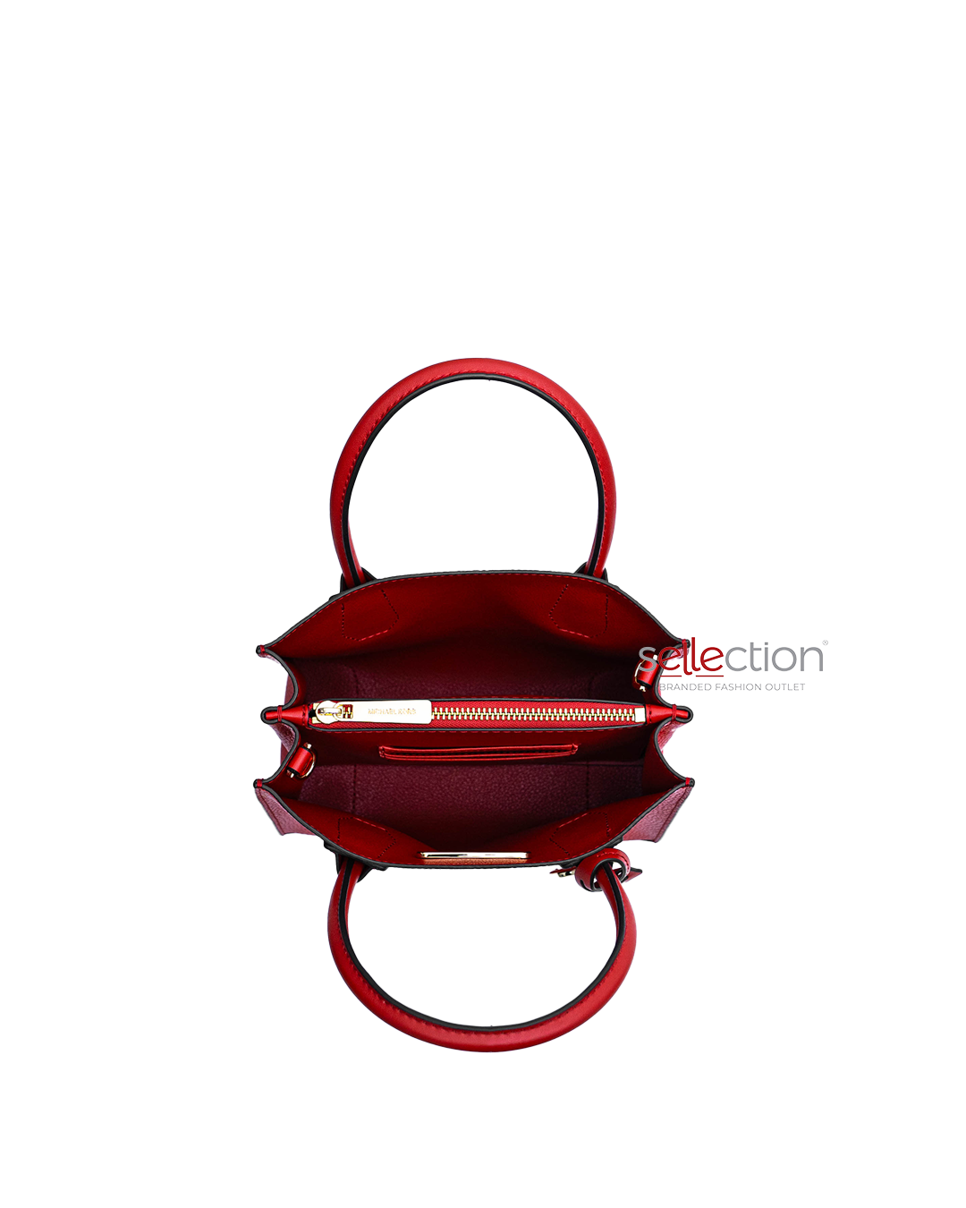 RM290 SAS Best Seller (PRE-ORDER) Michael Kors Mercer Medium Satchel In Bright Red