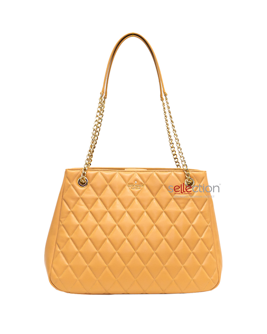 Kate Spade Carey Quilted Tote 2.0 In Tiramisu