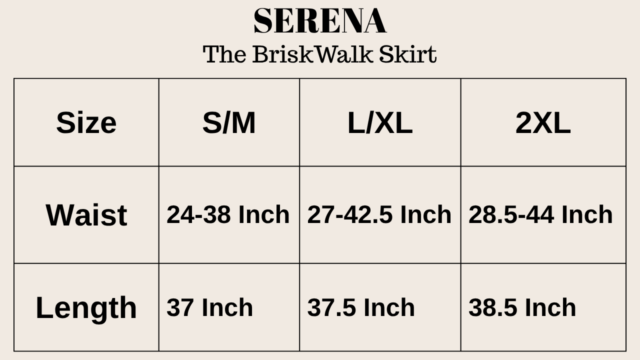 Raffida Serena BriskWalk Skirt In Light Grey