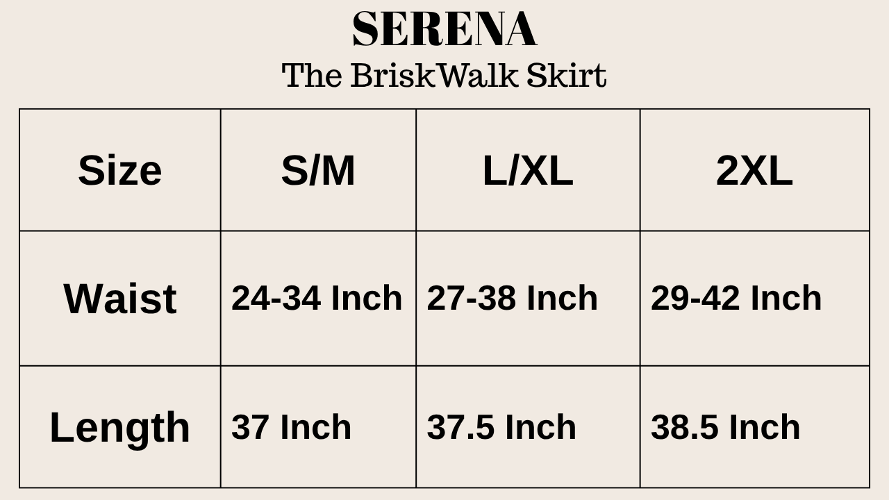 Raffida Serena BriskWalk Skirt In Light Grey