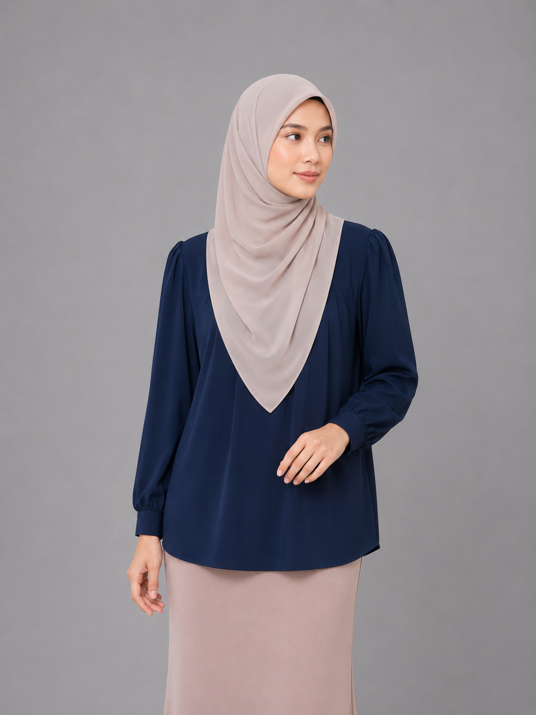 Raffida Christina In Navy Blue