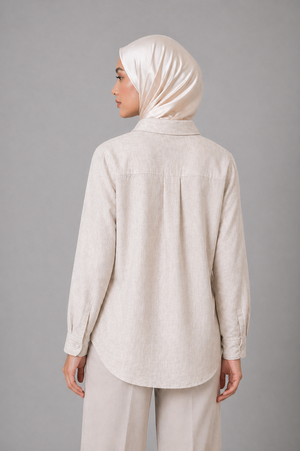 Raffida Amber Linen In Beige