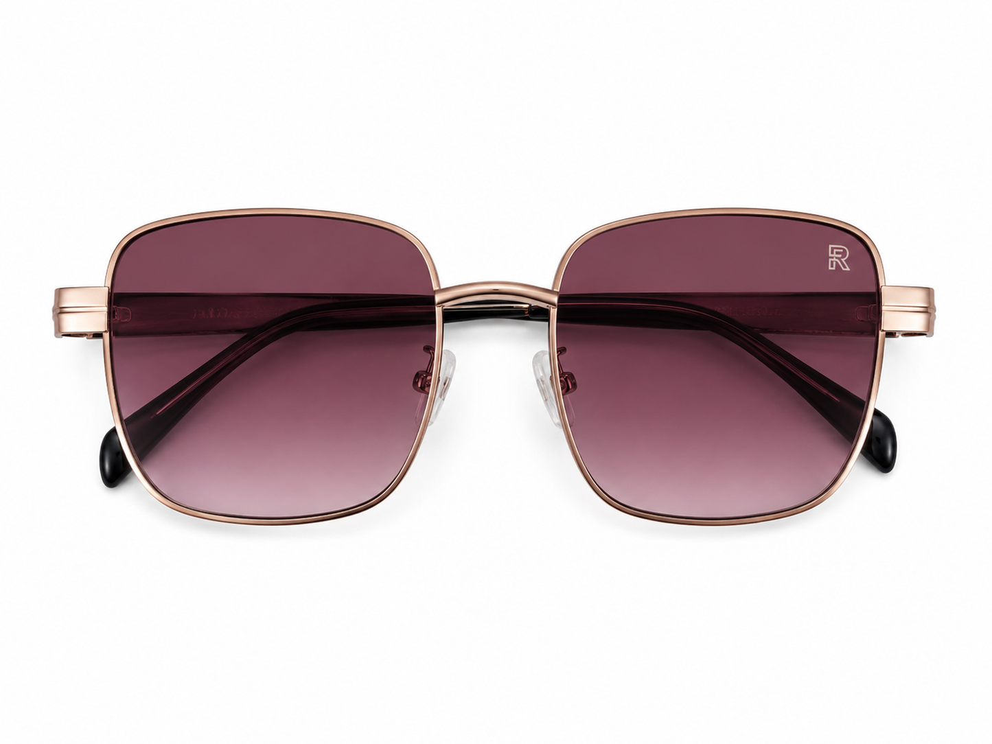 Raffida Pacino Eyewear In Rose Gold