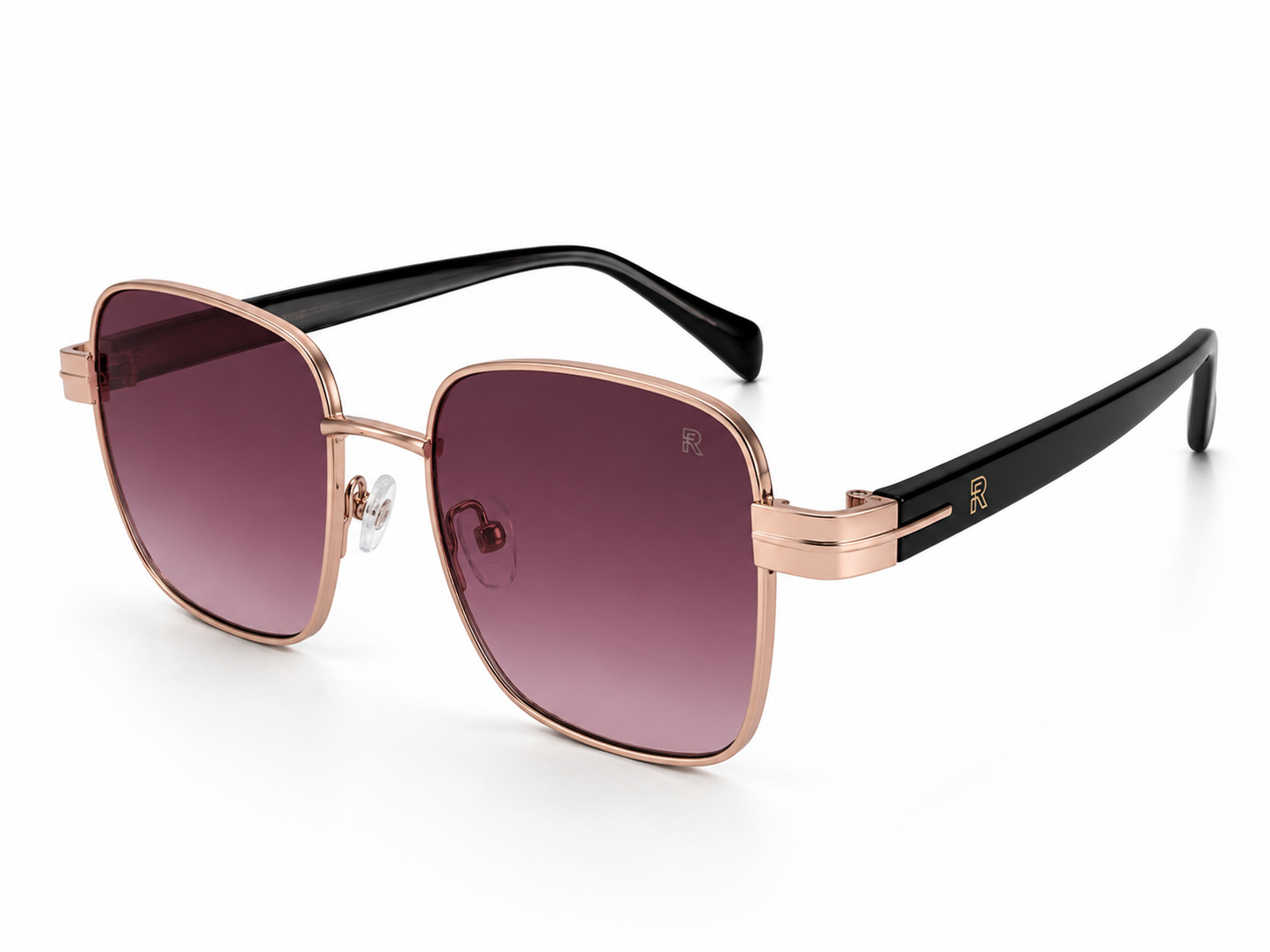Raffida Pacino Eyewear In Rose Gold