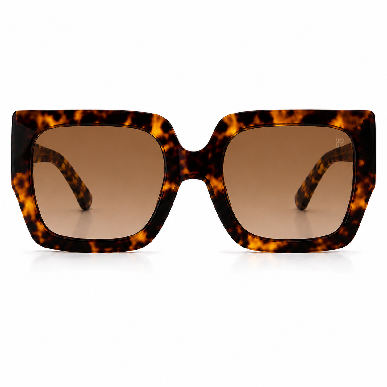 Raffida Natasha Eyewear In Tortoise Brown