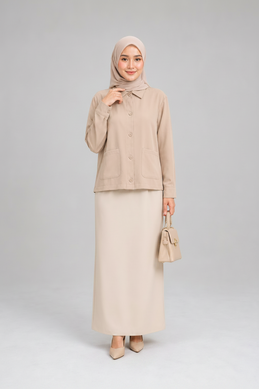 Raffida Stacy In Beige
