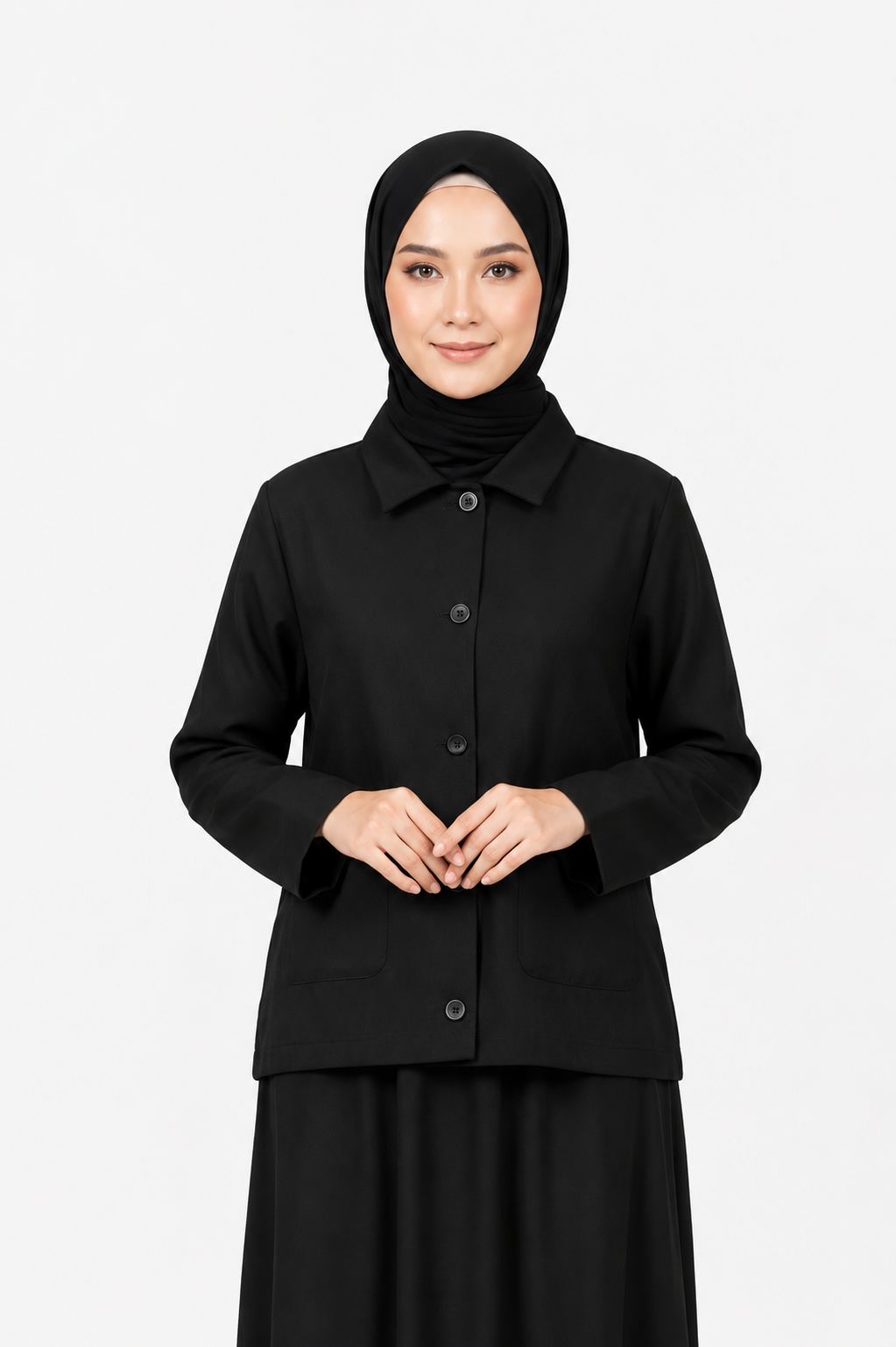 Raffida Stacy In Black