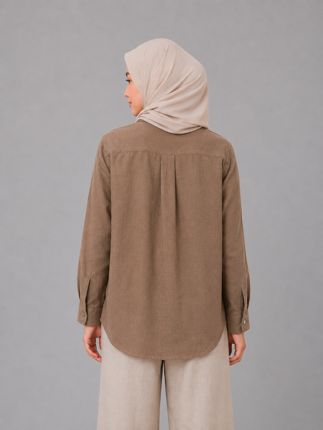 Raffida Nina Linen In Mocha