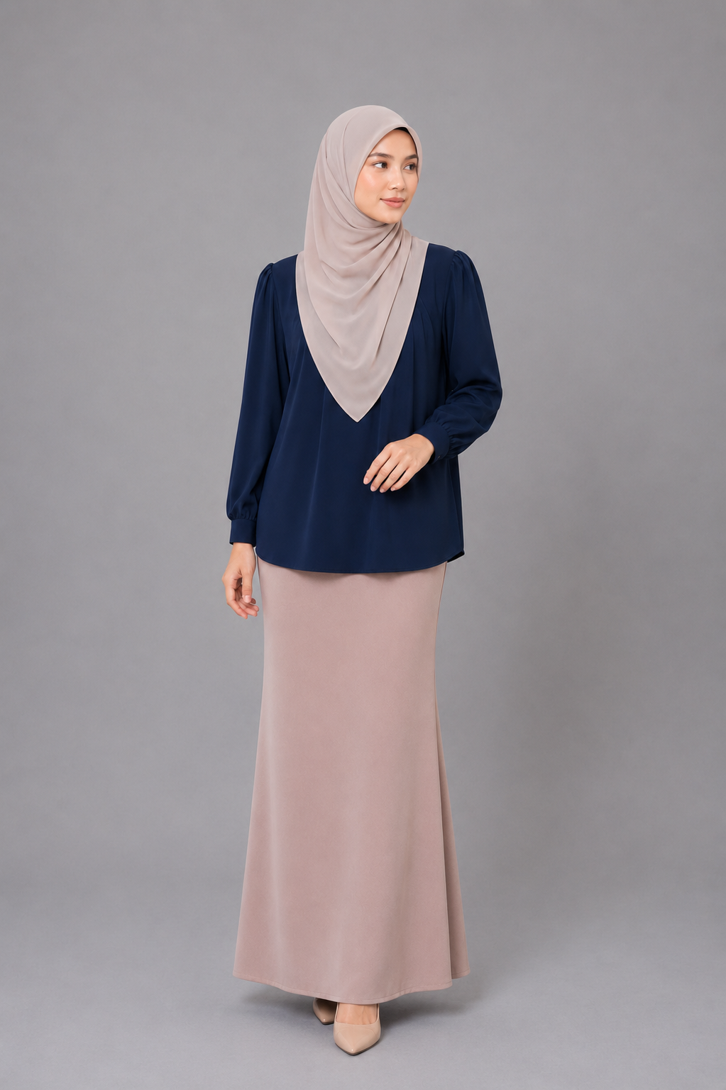 Raffida Christina In Navy Blue