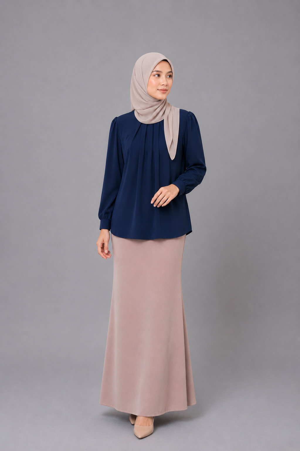 Raffida Christina In Navy Blue