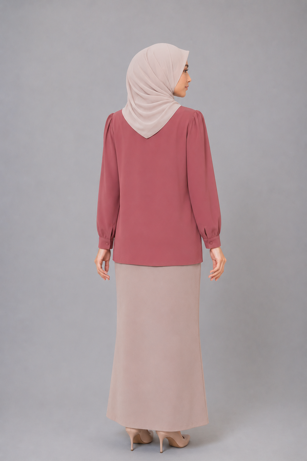 Raffida Christina In Dusty Pink