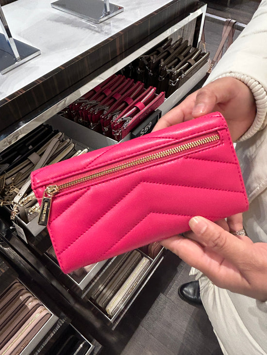 Michael Kors Large Trifold Wallet In Pink (Pre-order)