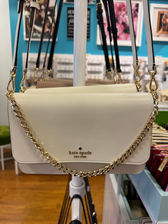 Kate Spade Madison Willow Medium Flap Convertible Crossbody In Meringue (Pre-Order)