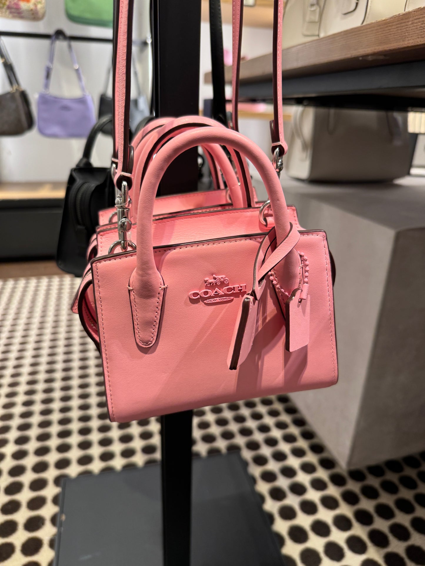 Coach Andrea Mini Carryall In Flower Pink (Pre-Order)