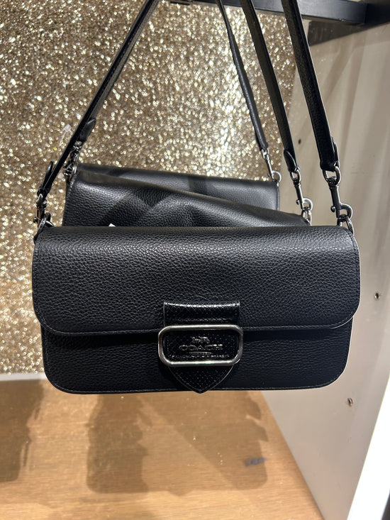 Coach clearance gunmetal handbag