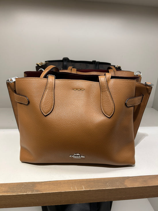 Coach Hanna Carryall In Light Saddle (Pre-order)