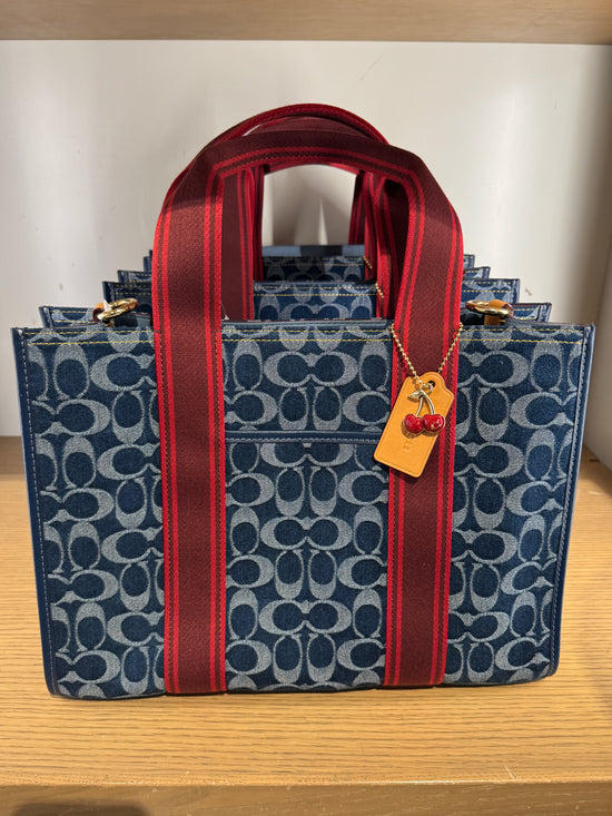 Coach Smith Tote Bag In Signature Denim (Pre-Order)