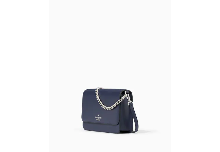 Load image into Gallery viewer, Kate Spade Madison Flap Convertible Crossbody In Parisian Navy (Pre-Order)
