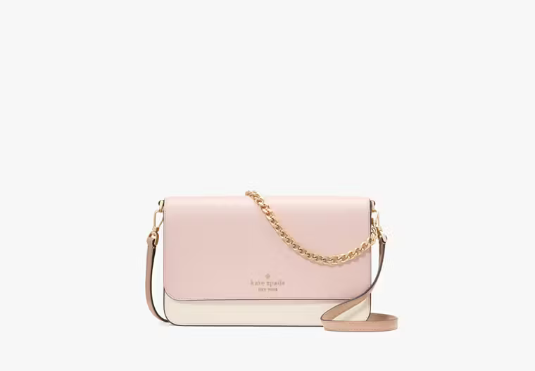 Kate Spade Madison Willow Medium Flap Convertible Crossbody In Rose Smoked Multi (Pre-order)