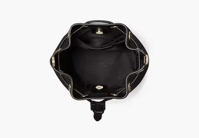 Load image into Gallery viewer, Kate Spade Mini Bucket Rosie In Black (Pre-Order)
